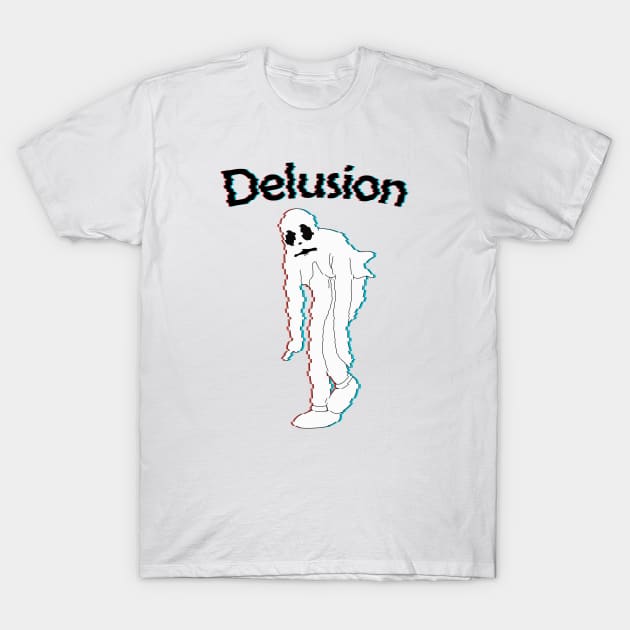 Delusion ghost T-Shirt by kanopa